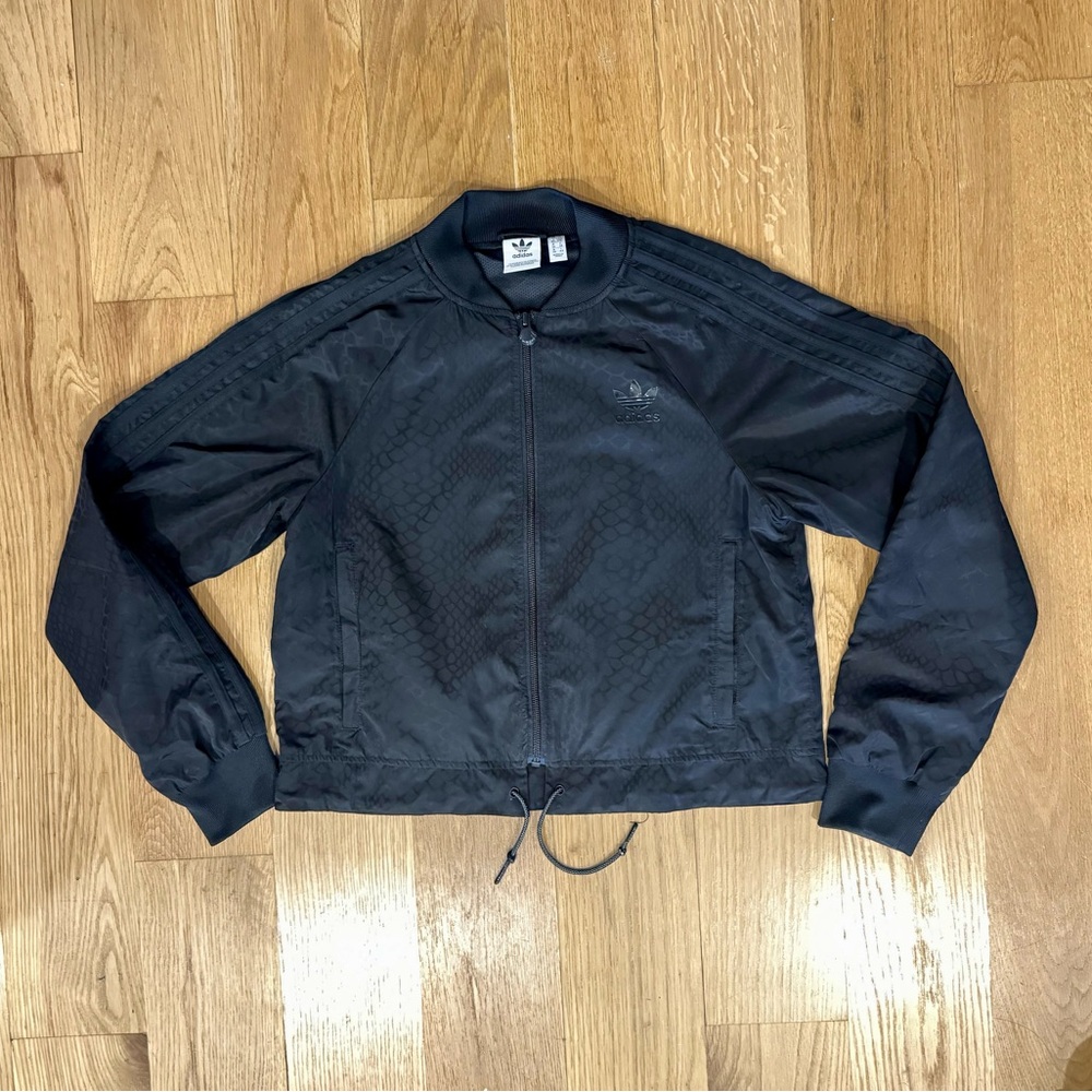 Adidas Black Bomber Track Jacket